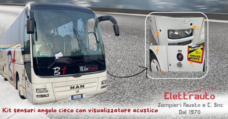 Dove acquistare kit sensori angolo cieco con visualizzatore acustico a Brescia da Elettrauto Zampieri