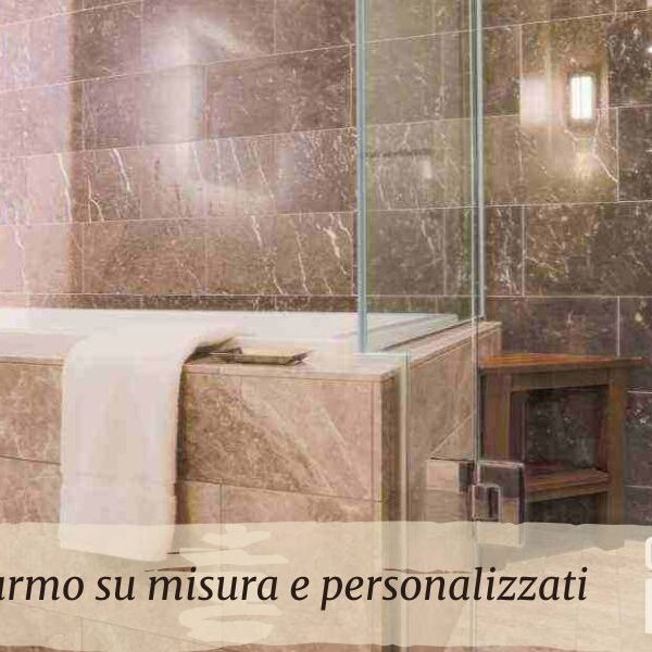 Le migliori soluzioni di arredi in marmo su misura personalizzati a Brescia da Conchieri Marmi