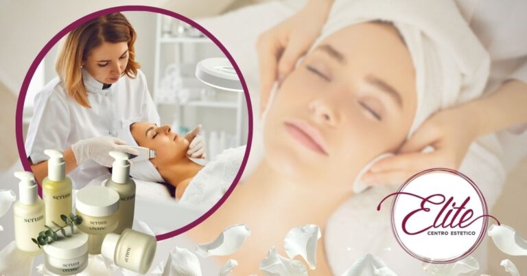 Pulizia del viso professionale per rimuovere impurità della pelle al Centro Estetico Elite