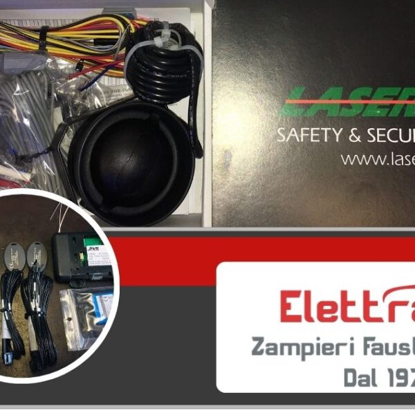 Antifurto con allarme modulare auto integrato in chiave originale