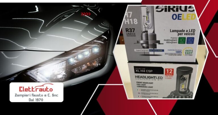fari led auto installazione